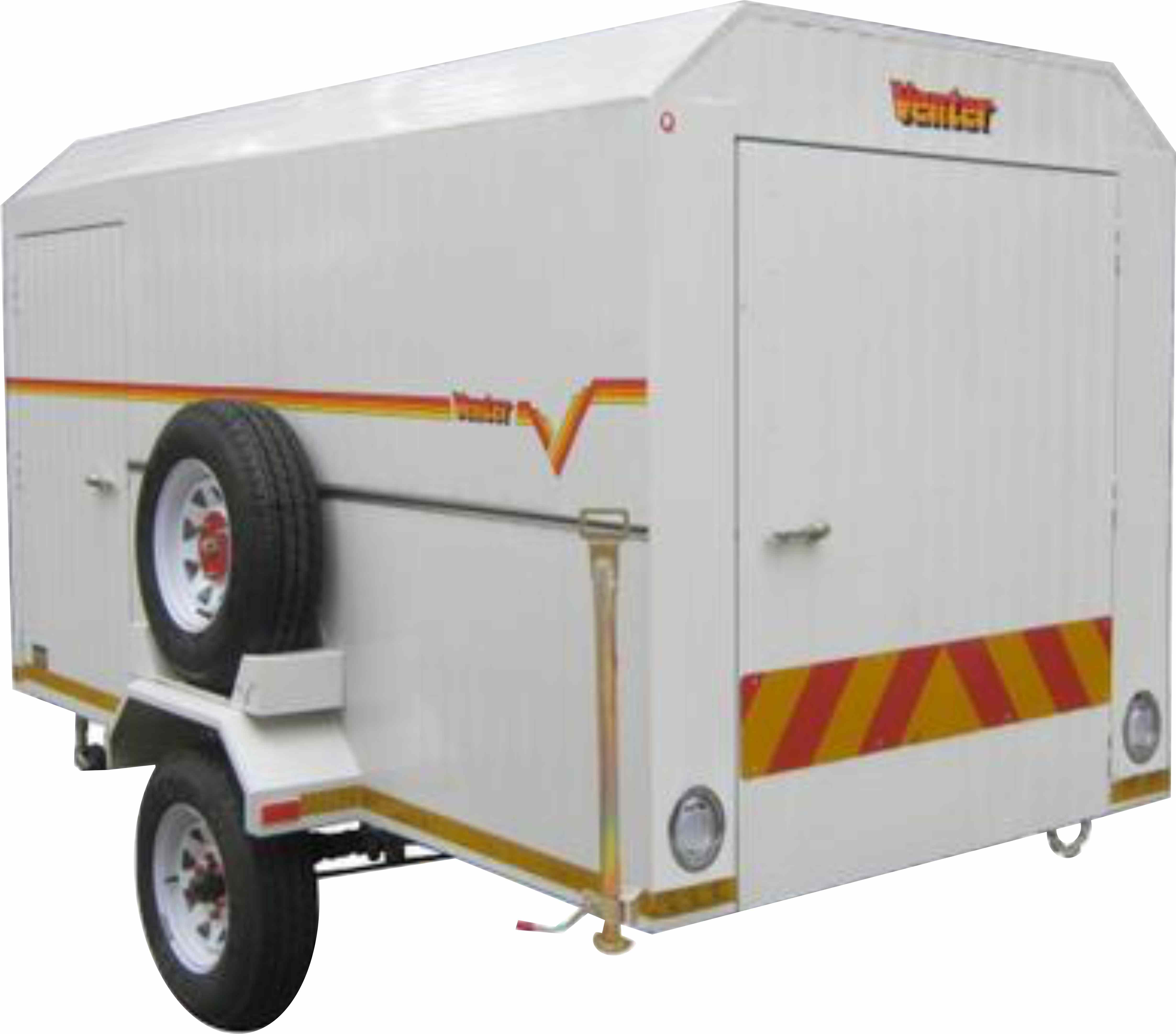 ¾ Ton Closed Top Trailer